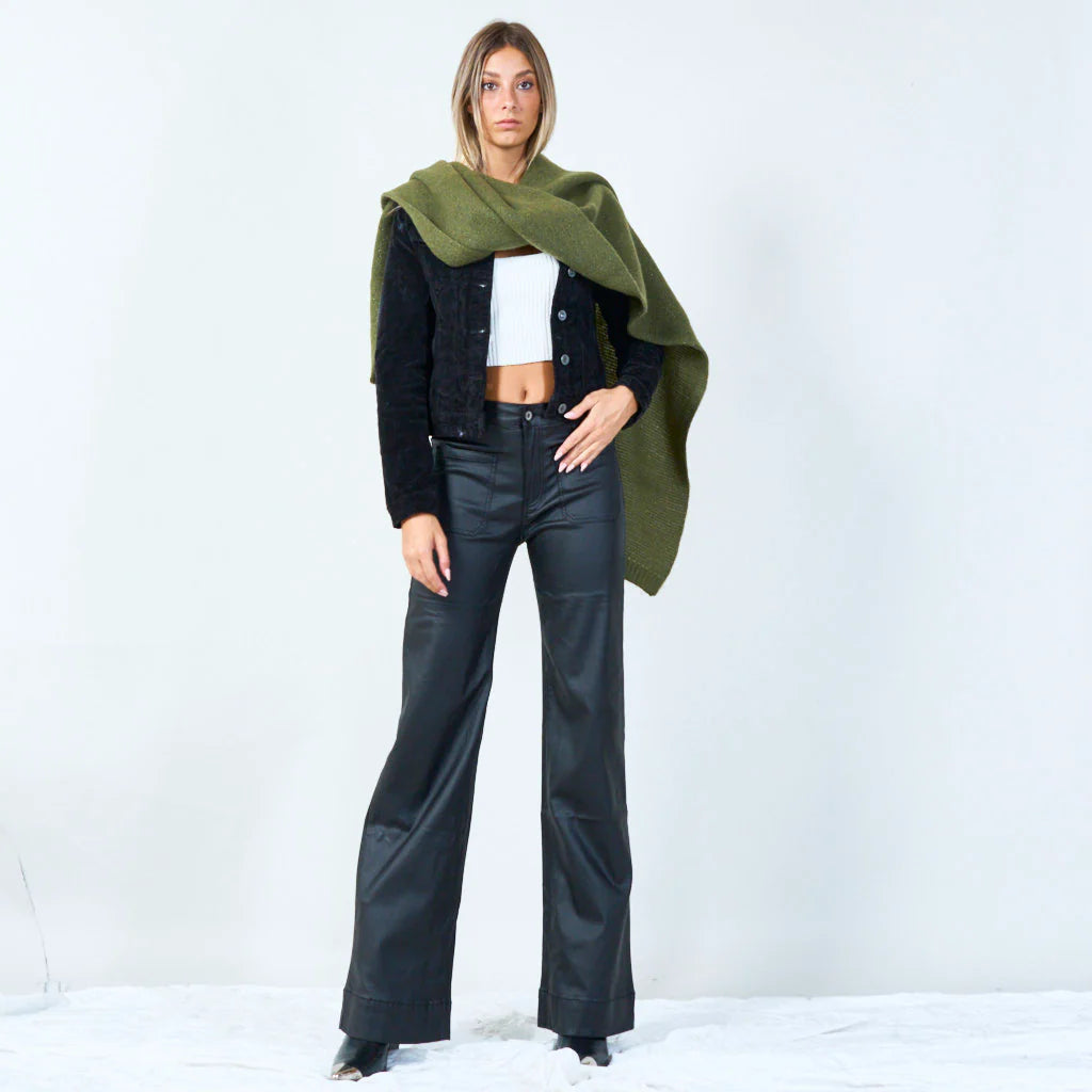 Soft knit scarf